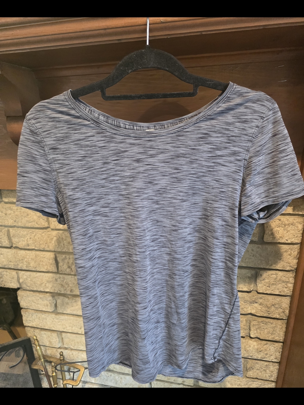 Lululemon Short-Sleeve - Gray Tee - Picture 2 of 5
